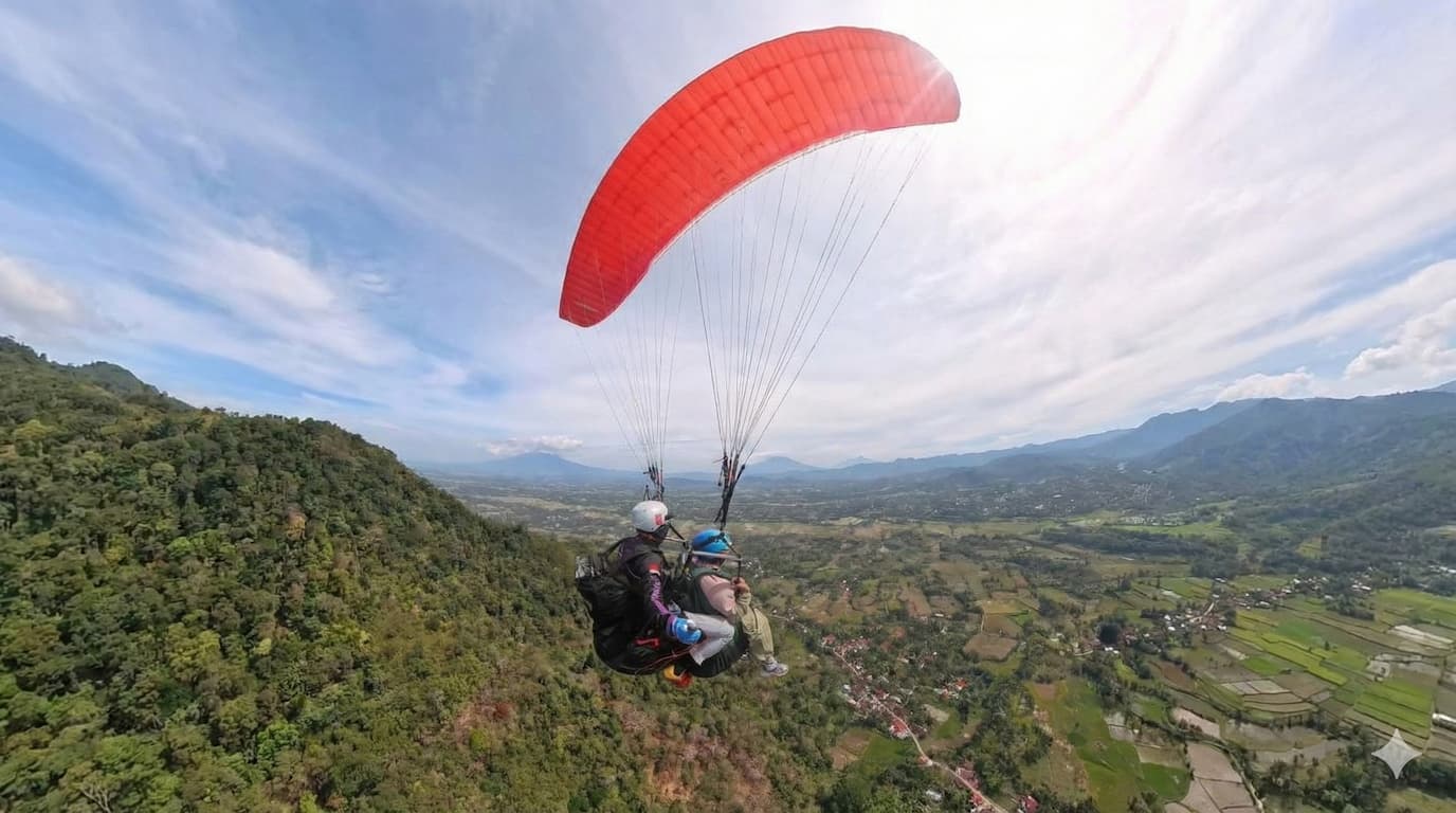 Tandem Paralayang Payakumbuh Taeh